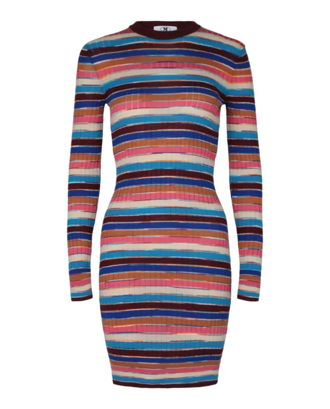 Striped Bodycon Mini Dress sold by Lord & Taylor