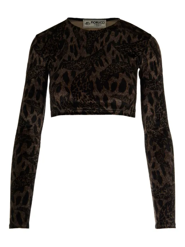 LEOPARD PRINT TOP sold by Lord & Taylor