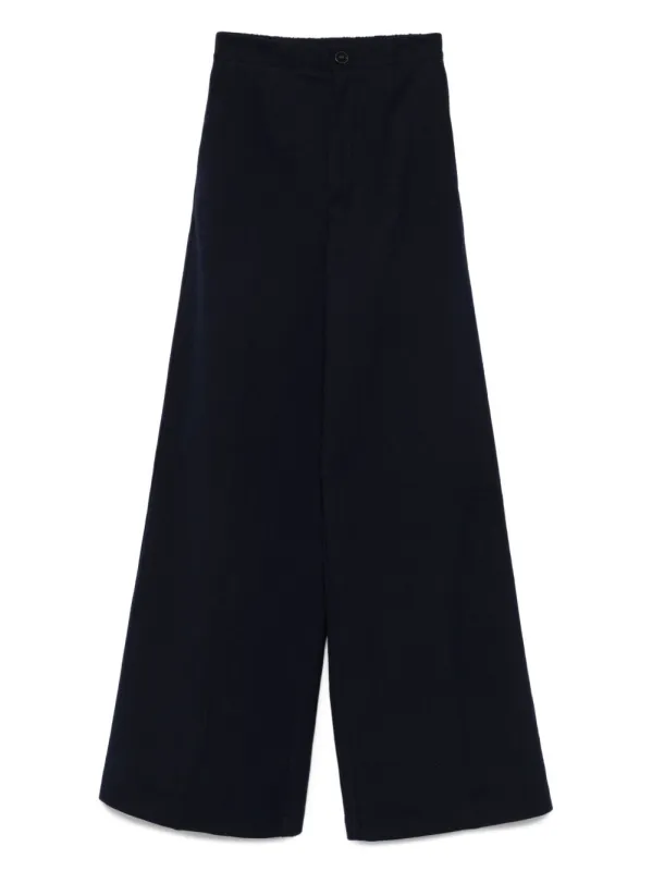 COTTON HIGH-WAISTED TROUSERS sold by Lord & Taylor