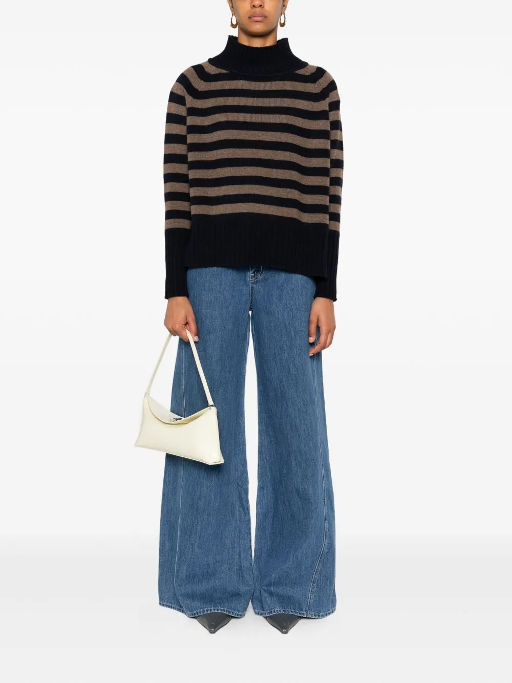 STRIPED CASHMERE SWEATER sold by Lord & Taylor product image thumbnail 2