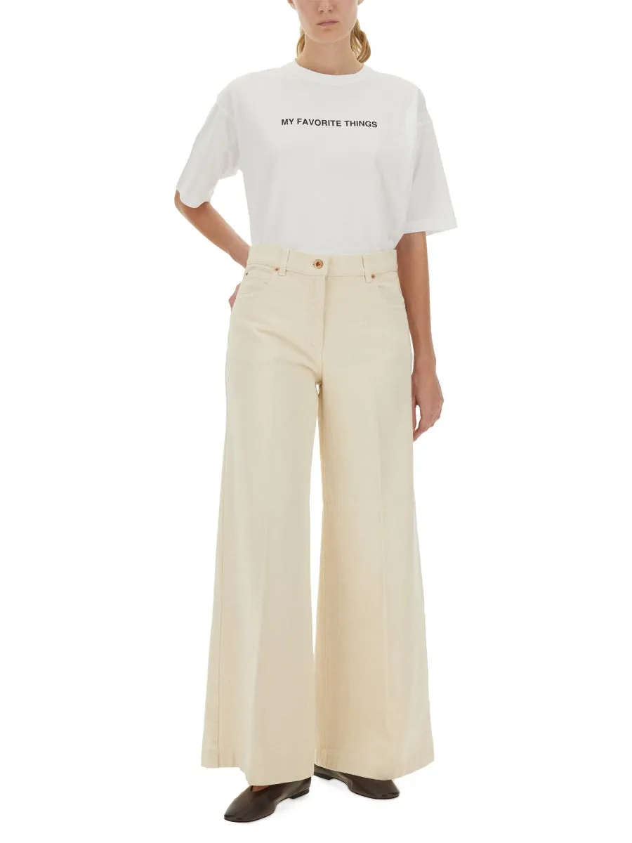 BEIGE ITALIAN COTTON TROUSERS sold by Lord & Taylor product image thumbnail 2