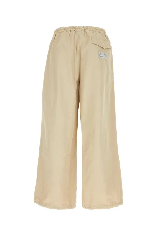 BEIGE COTTON BLEND OVERSIZE PANT sold by Lord & Taylor