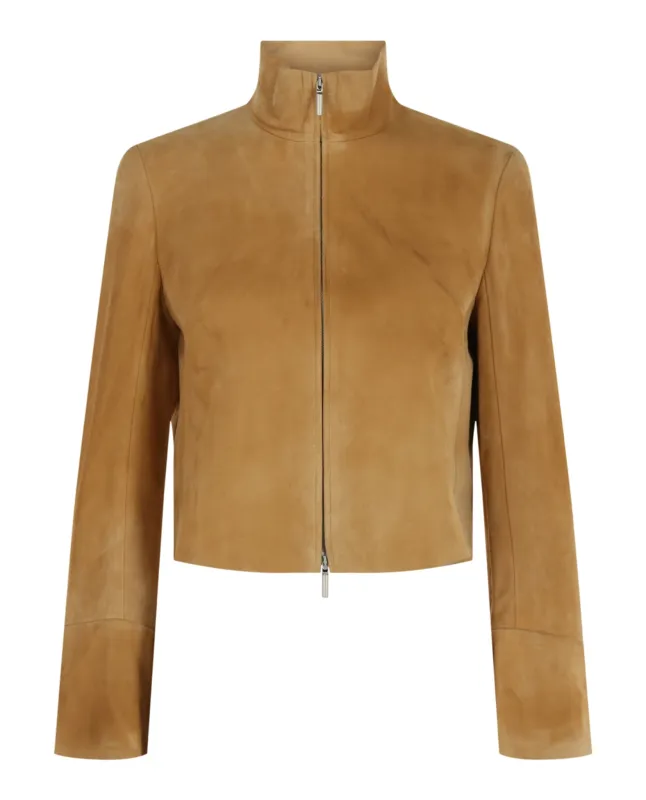 Suede Cropped Jacket sold by Lord & Taylor