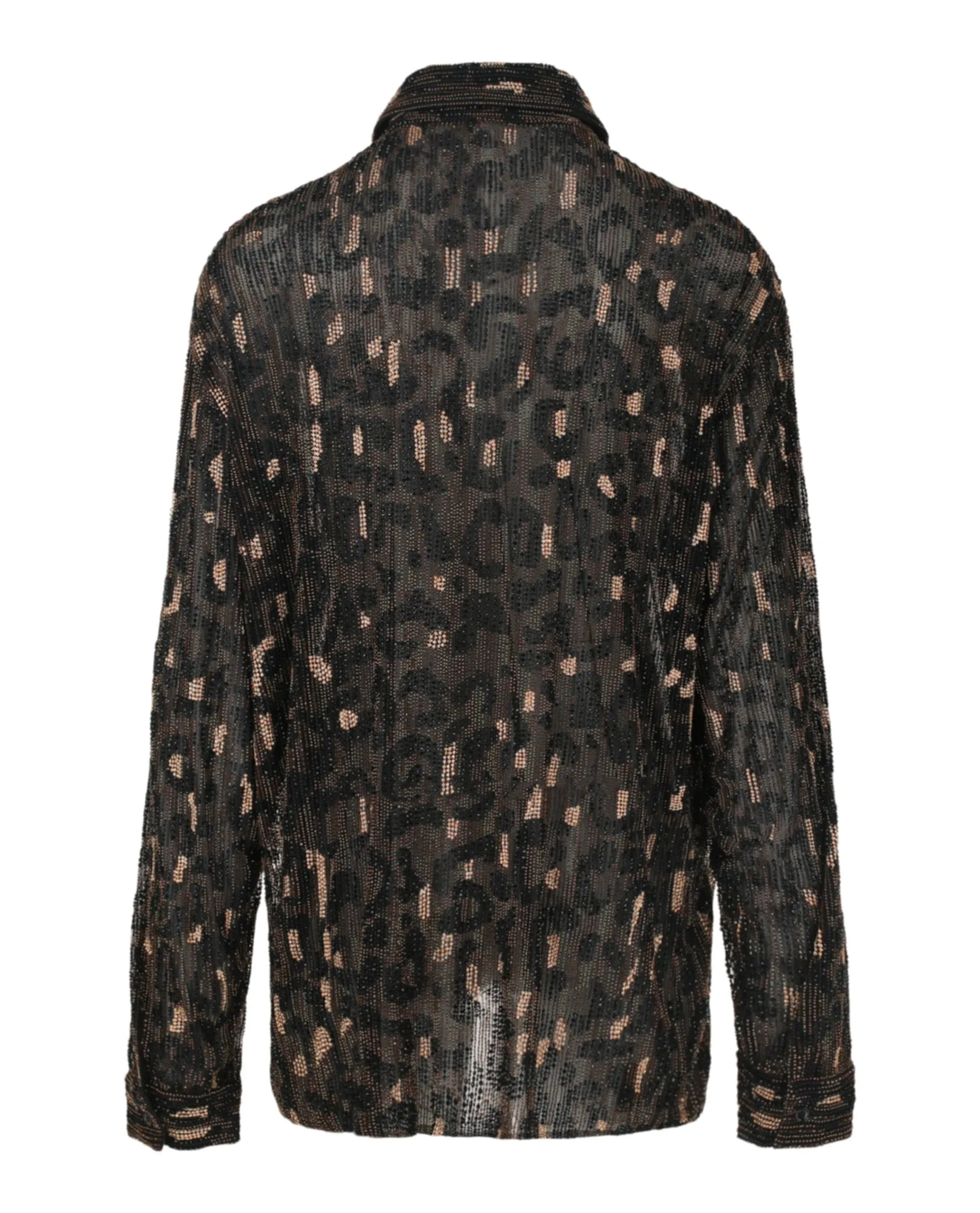 Beaded Embellished Animal Patterned Blouse sold by Lord & Taylor product image thumbnail 2