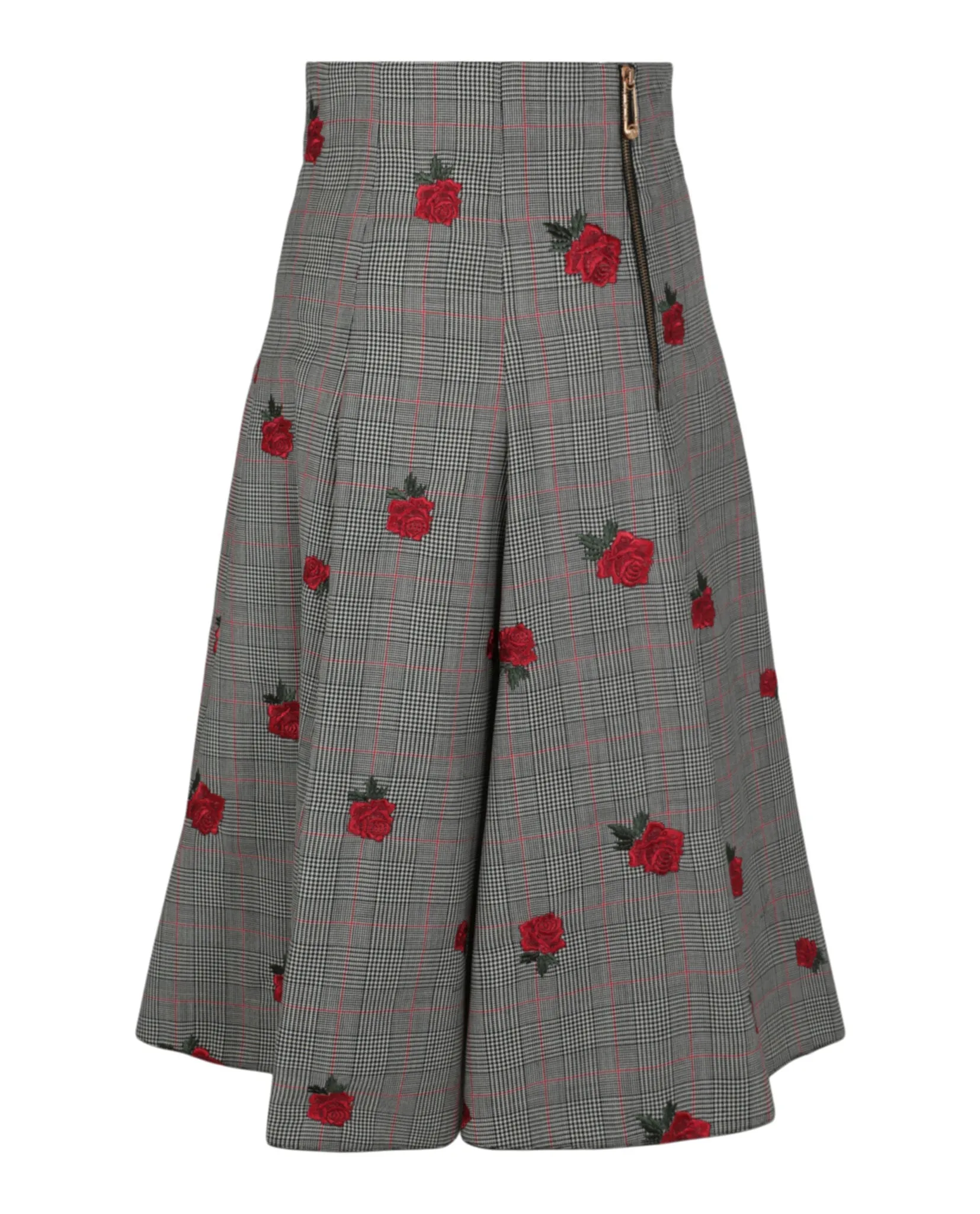 Floral Embroidered Plaid Skirt sold by Lord & Taylor product image thumbnail 2