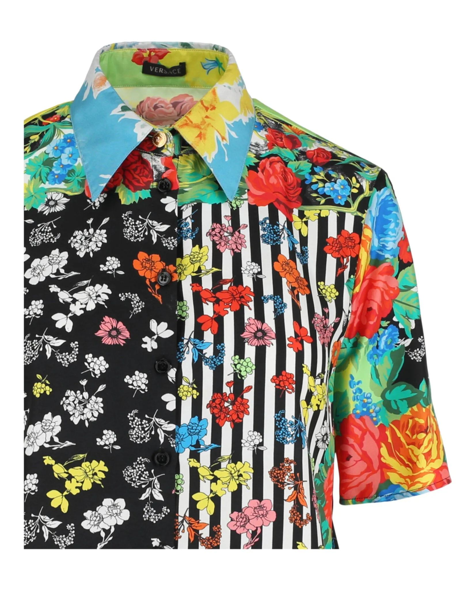 Mixed Patterned Silk Blouse sold by Lord & Taylor product image thumbnail 3