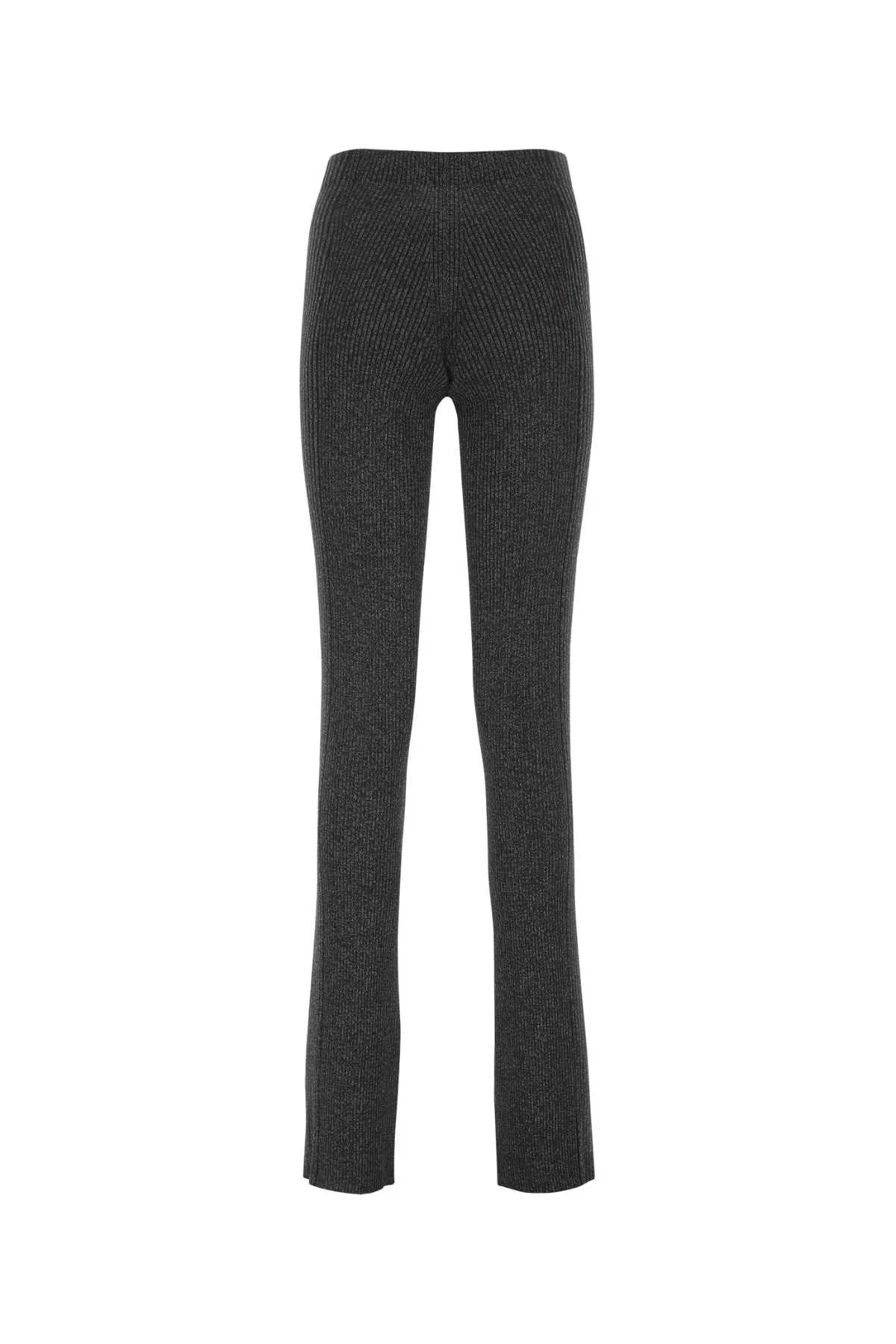 MELANGE BLACK POLYESTER BLEND PANT sold by Lord & Taylor product image thumbnail 2