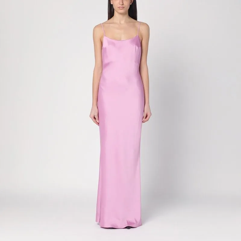 PEONY COLOUR DRESS WITH BACK DRAPING sold by Lord & Taylor