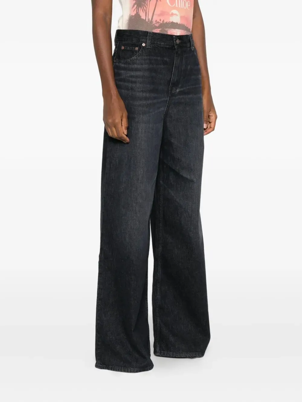 DENIM TROUSERS sold by Lord & Taylor product image thumbnail 5