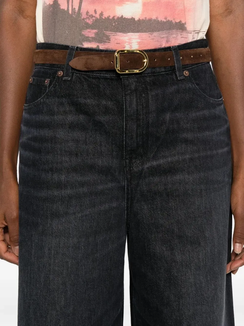 DENIM TROUSERS sold by Lord & Taylor product image thumbnail 3