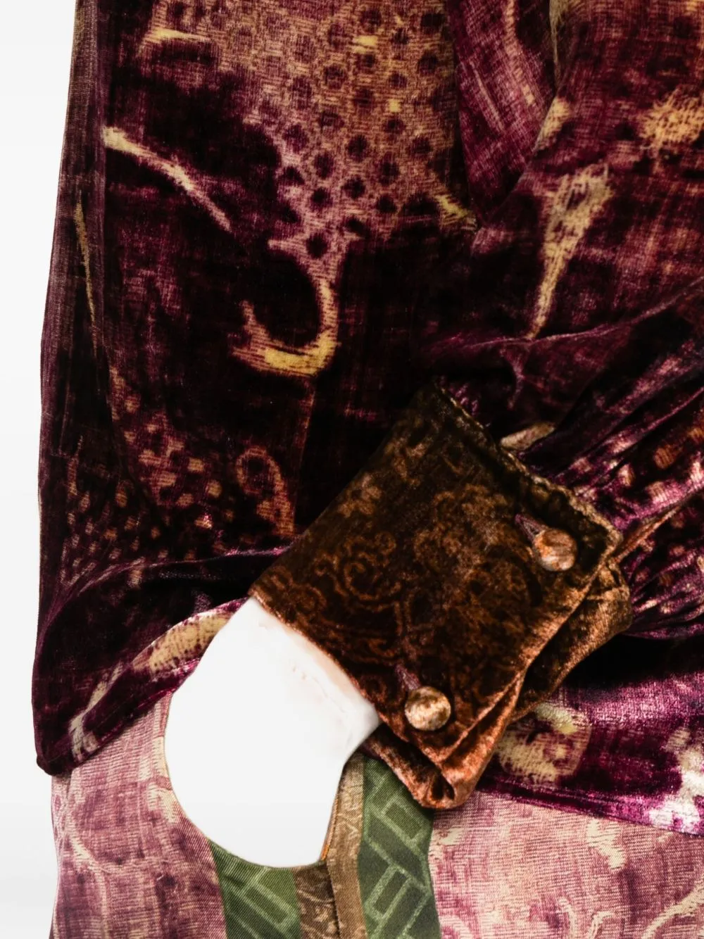 SILK BLEND SHIRT sold by Lord & Taylor product image thumbnail 4