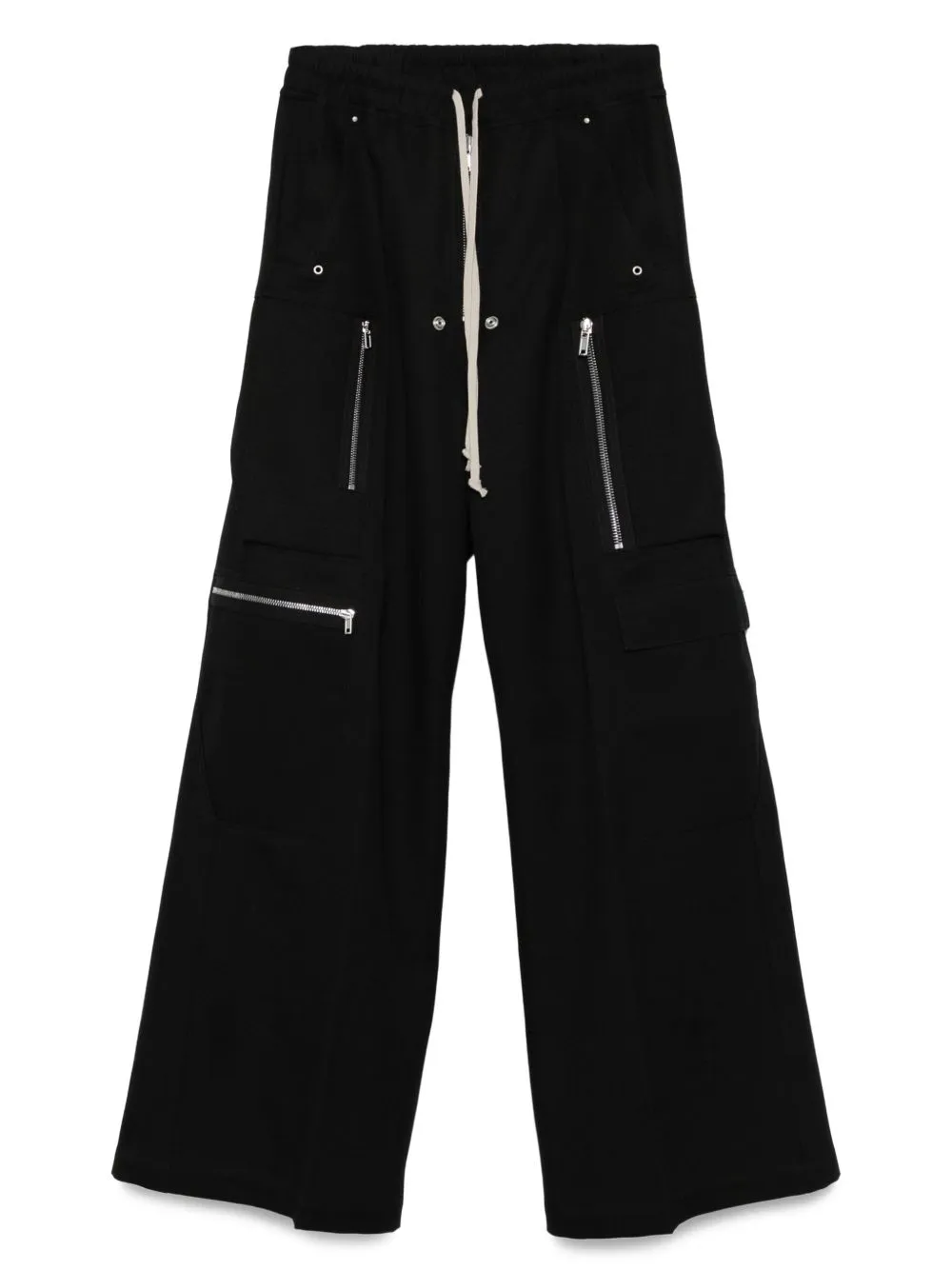BLACK ZIP DRAWSTRING TROUSERS sold by Lord & Taylor