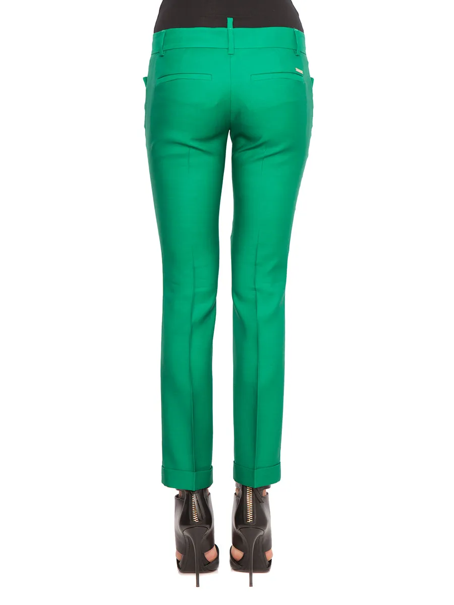 SILK AND WOOL STRETCH TROUSERS sold by Lord & Taylor product image thumbnail 3