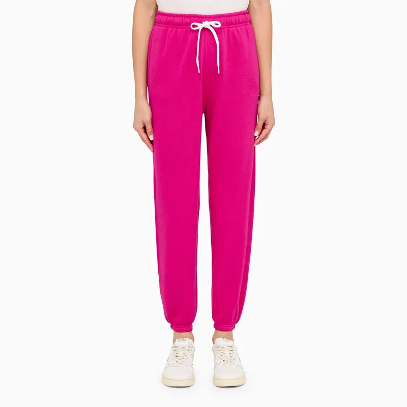 FUCHSIA COTTON JOGGING TROUSERS sold by Lord & Taylor