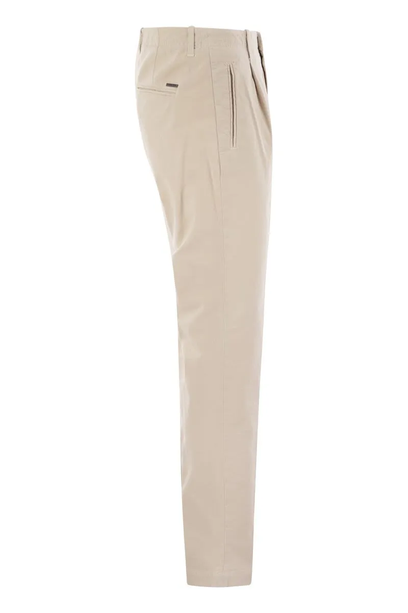 COTTON TROUSERS WITH DARTS sold by Lord & Taylor product image thumbnail 3