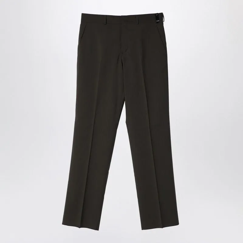 DARK GREEN WOOL TROUSERS sold by Lord & Taylor