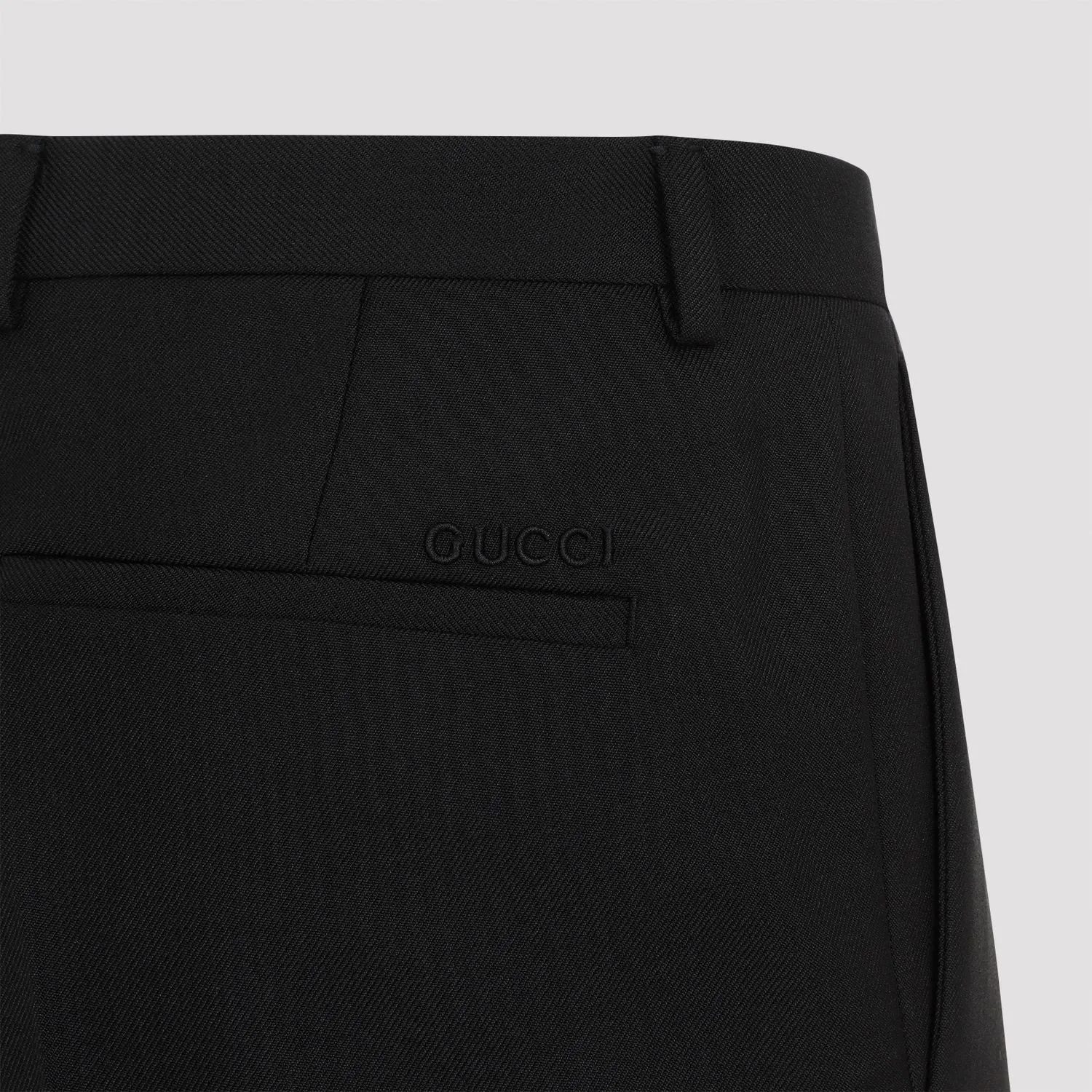 WOOL BLEND TWILL BUSH-TROUSERS sold by Lord & Taylor product image thumbnail 4