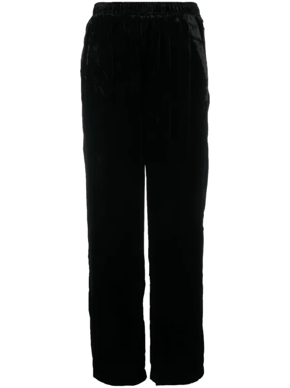 VELVET WIDE-LEG TROUSERS sold by Lord & Taylor