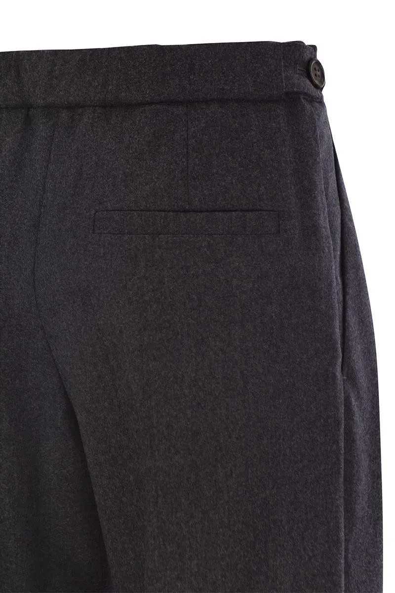 BAGGY SARTORIAL WOOL TROUSERS sold by Lord & Taylor product image thumbnail 4