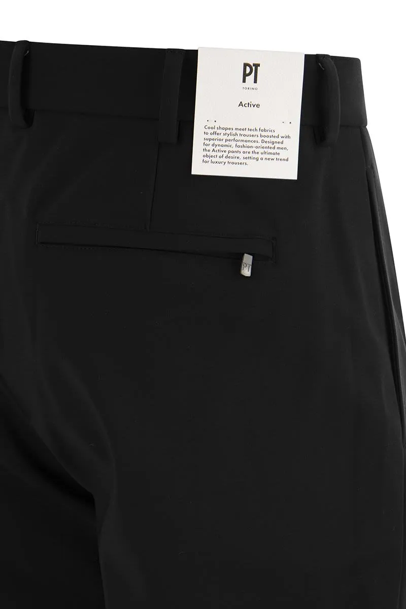 EPSILON' TROUSERS IN TECHNICAL FABRIC sold by Lord & Taylor product image thumbnail 4