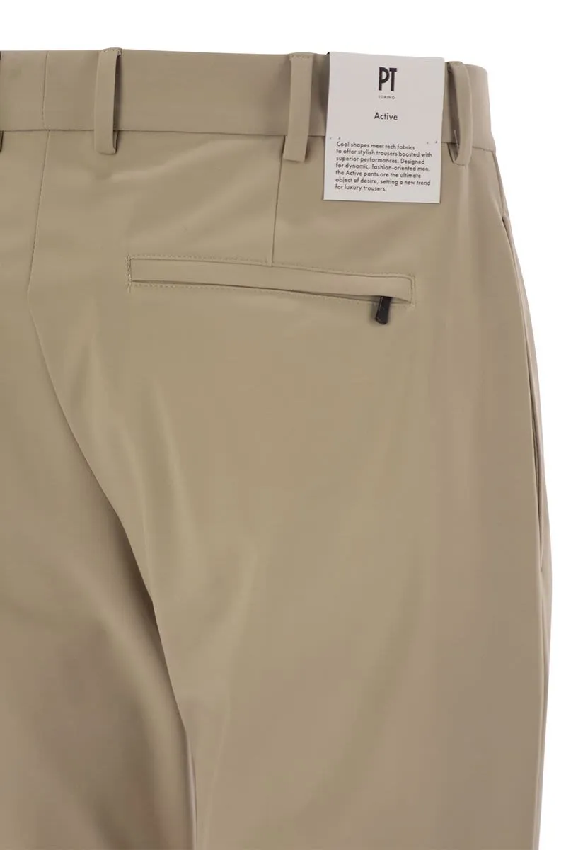 EPSILON' TROUSERS IN TECHNICAL FABRIC sold by Lord & Taylor product image thumbnail 4