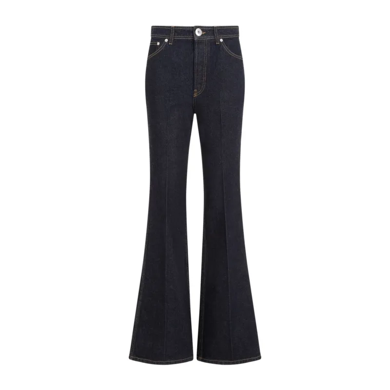 WIDE LEG DENIM TROUSERS sold by Lord & Taylor
