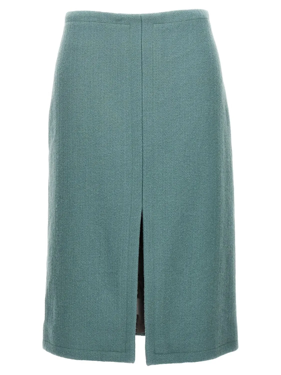 SPLIT BACK HIGH WAIST KNEE LENGTH SKIRT sold by Lord & Taylor