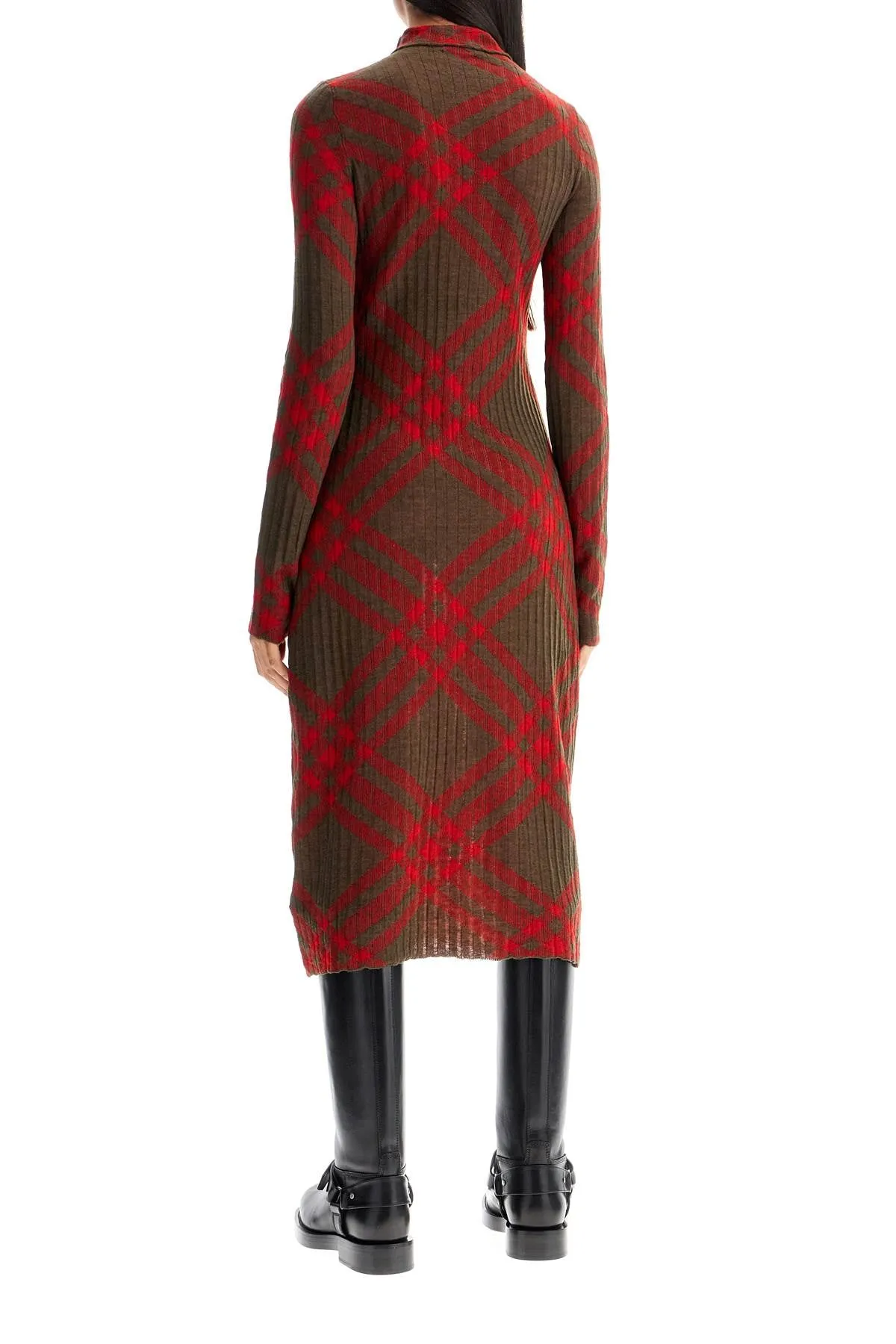 CHECK WOOL BLEND DRESS sold by Lord & Taylor product image thumbnail 3