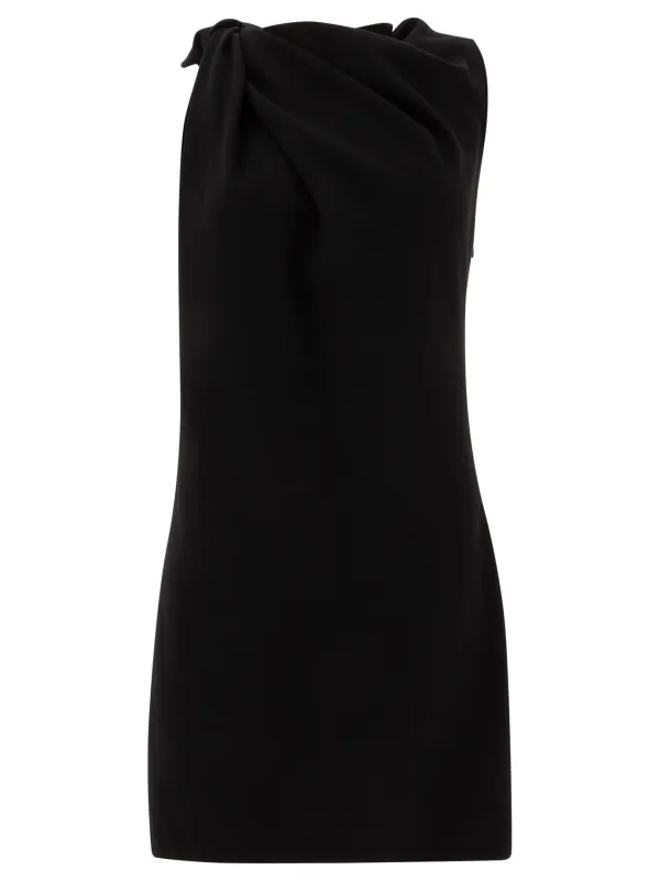BLACK WOOL DRESS sold by Lord & Taylor