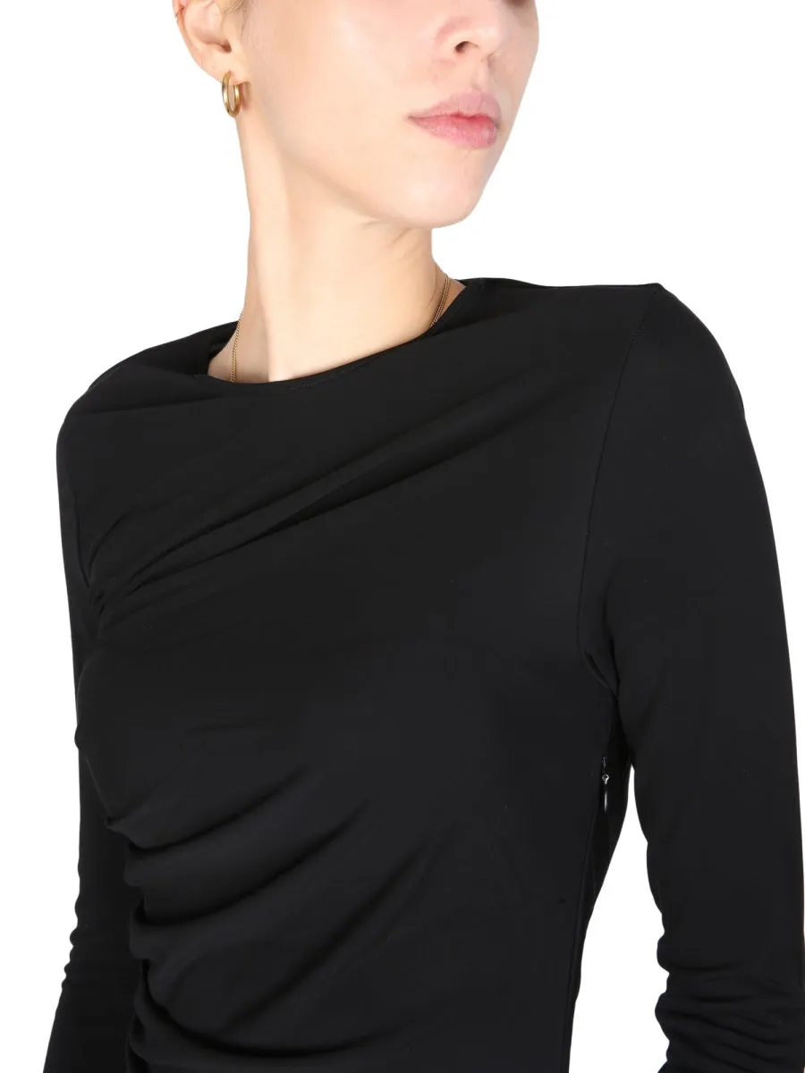 DRESS WITH DRAPE sold by Lord & Taylor product image thumbnail 4