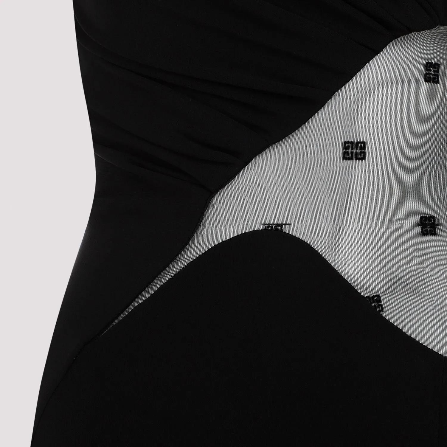 4G CREPE AND TULLE DRESS sold by Lord & Taylor product image thumbnail 4