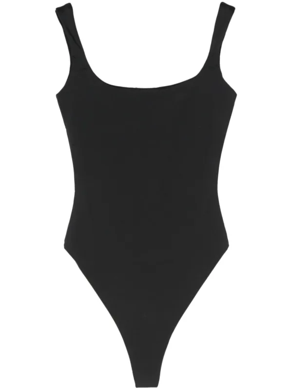 SQUARE NECK BODYSUIT - NYLON SPANDEX sold by Lord & Taylor