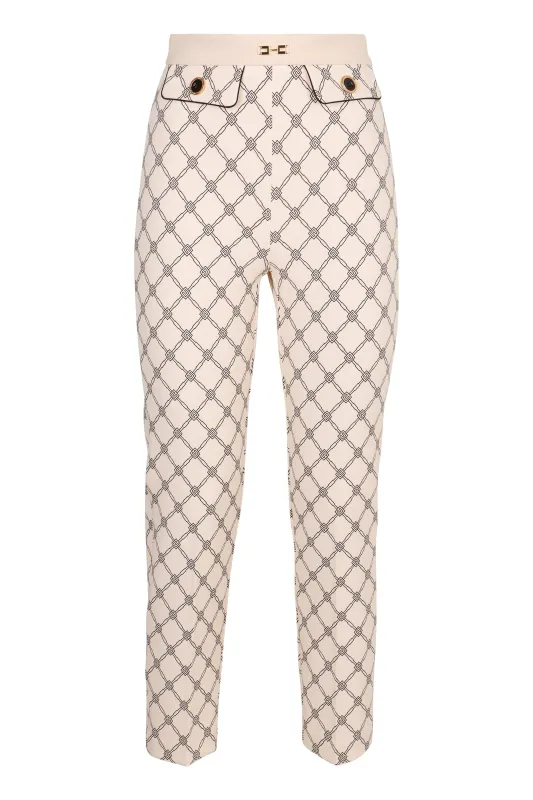 PRINTED CROPPED TROUSERS sold by Lord & Taylor