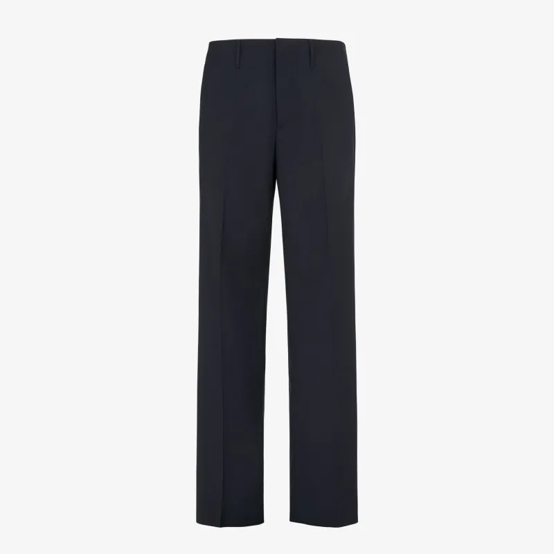 NIGHT BLUE VIRGIN WOOL TROUSERS sold by Lord & Taylor