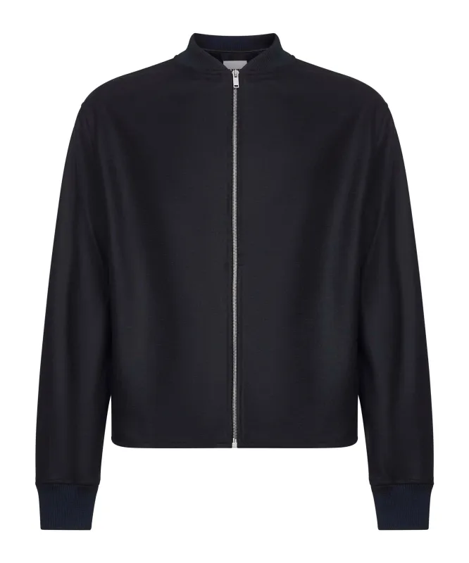 Blue Melton Wool Jacket sold by Lord & Taylor