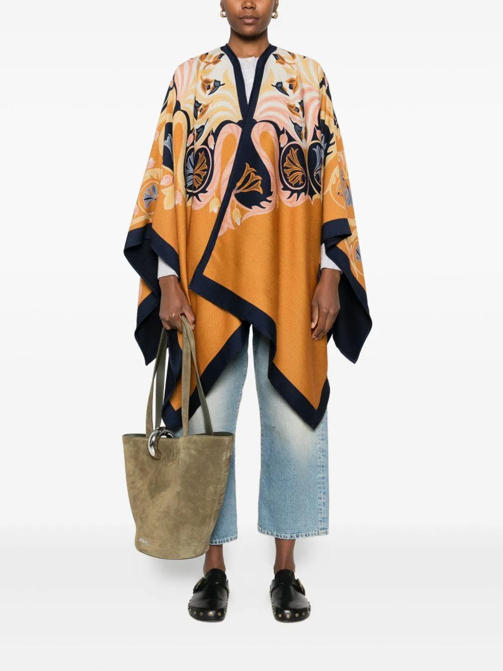 Etro Multicolor Cape sold by Lord & Taylor product image thumbnail 3