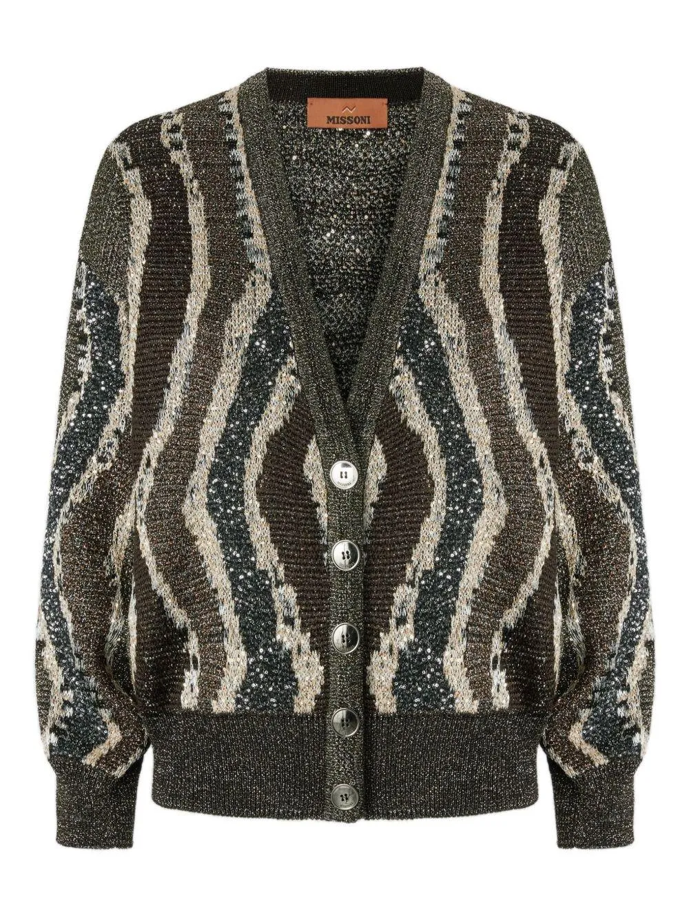 Missoni Wavy Pattern Cardigan sold by Lord & Taylor