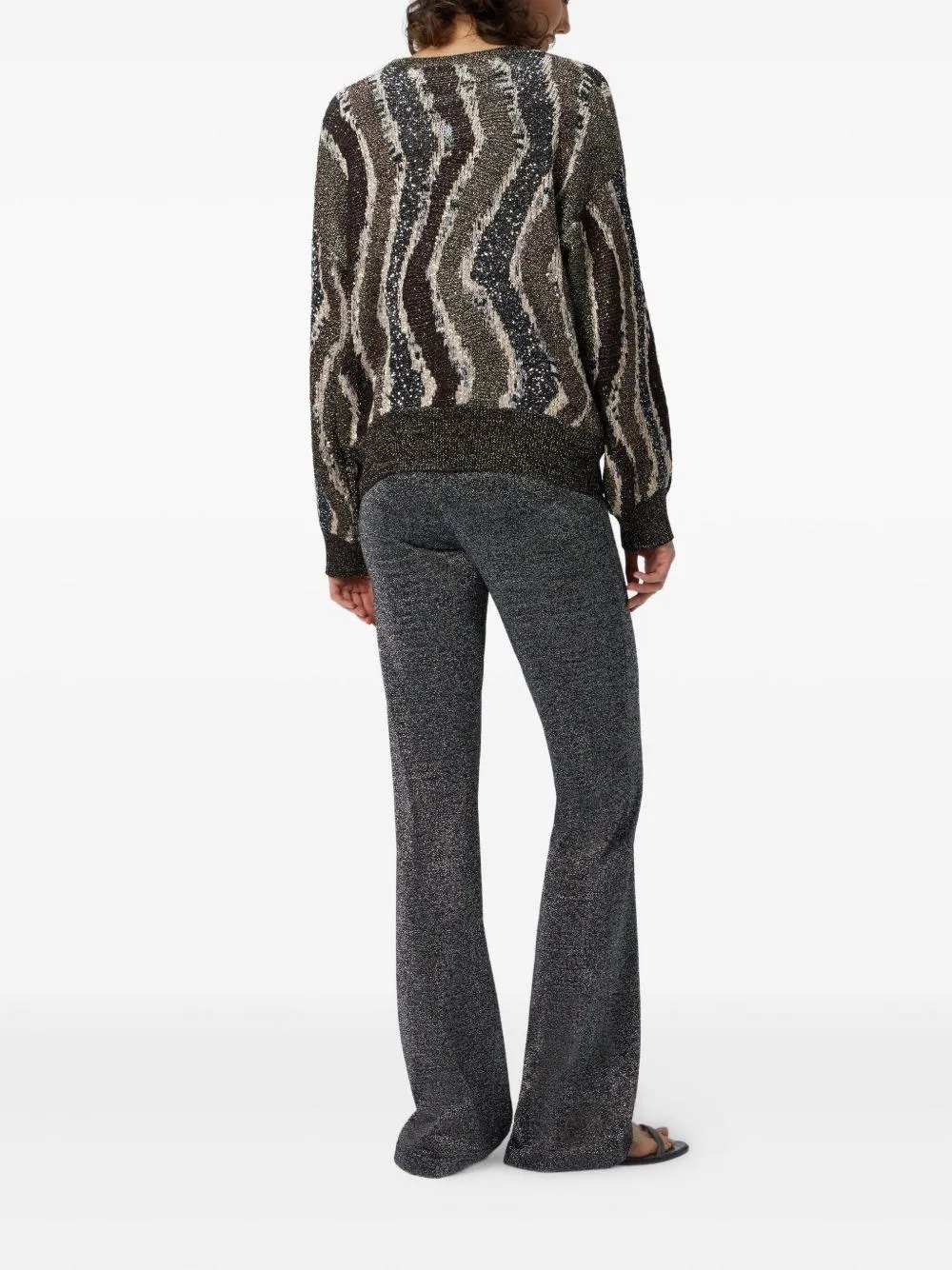 Missoni Wavy Pattern Cardigan sold by Lord & Taylor product image thumbnail 3