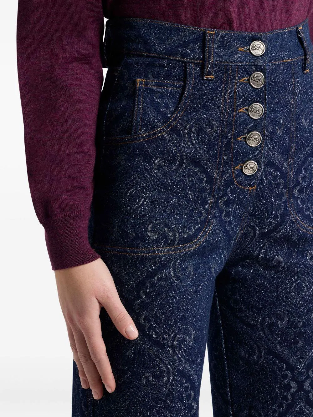 Etro Flared Jeans sold by Lord & Taylor product image thumbnail 4