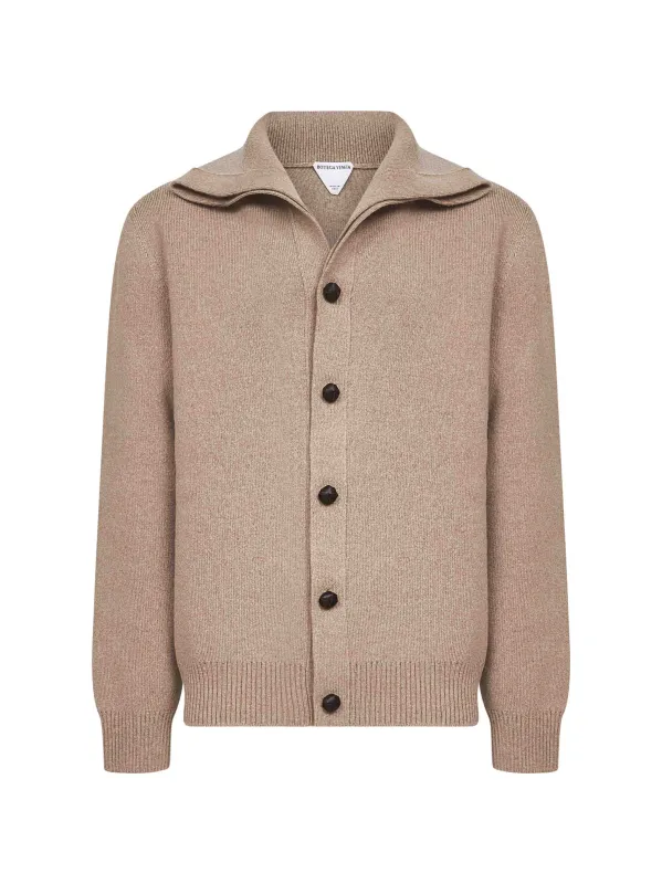 Beige Compact Wool Cardigan sold by Lord & Taylor
