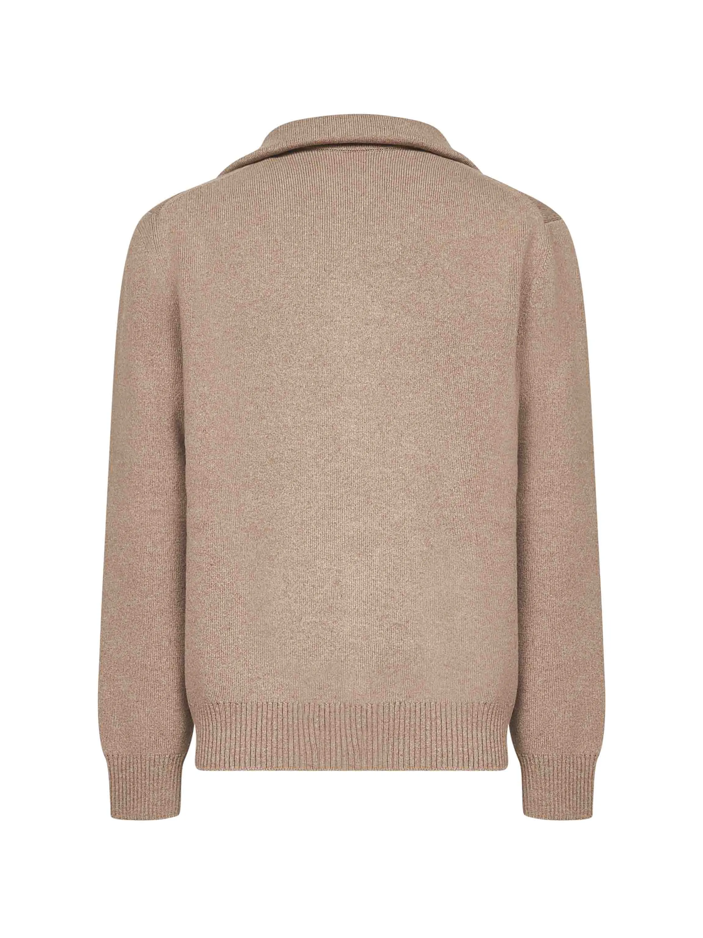 Beige Compact Wool Cardigan sold by Lord & Taylor product image thumbnail 2