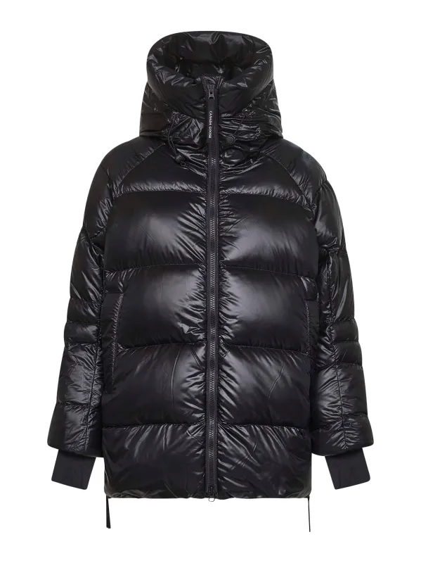 Black Cypress Hooded Puffer Jacket sold by Lord & Taylor