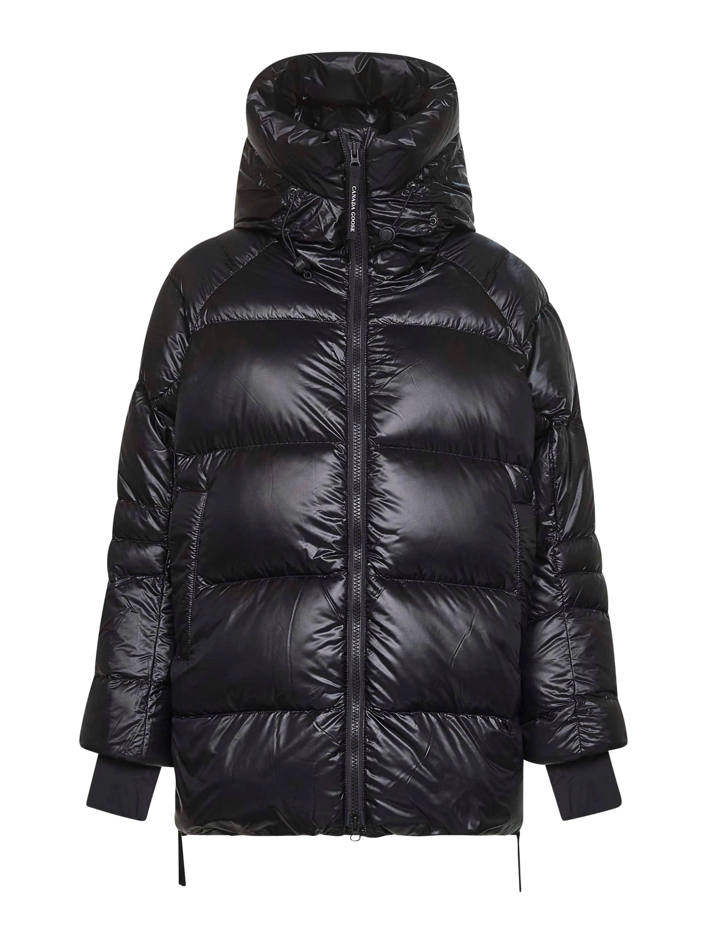 Black Cypress Hooded Puffer Jacket sold by Lord & Taylor