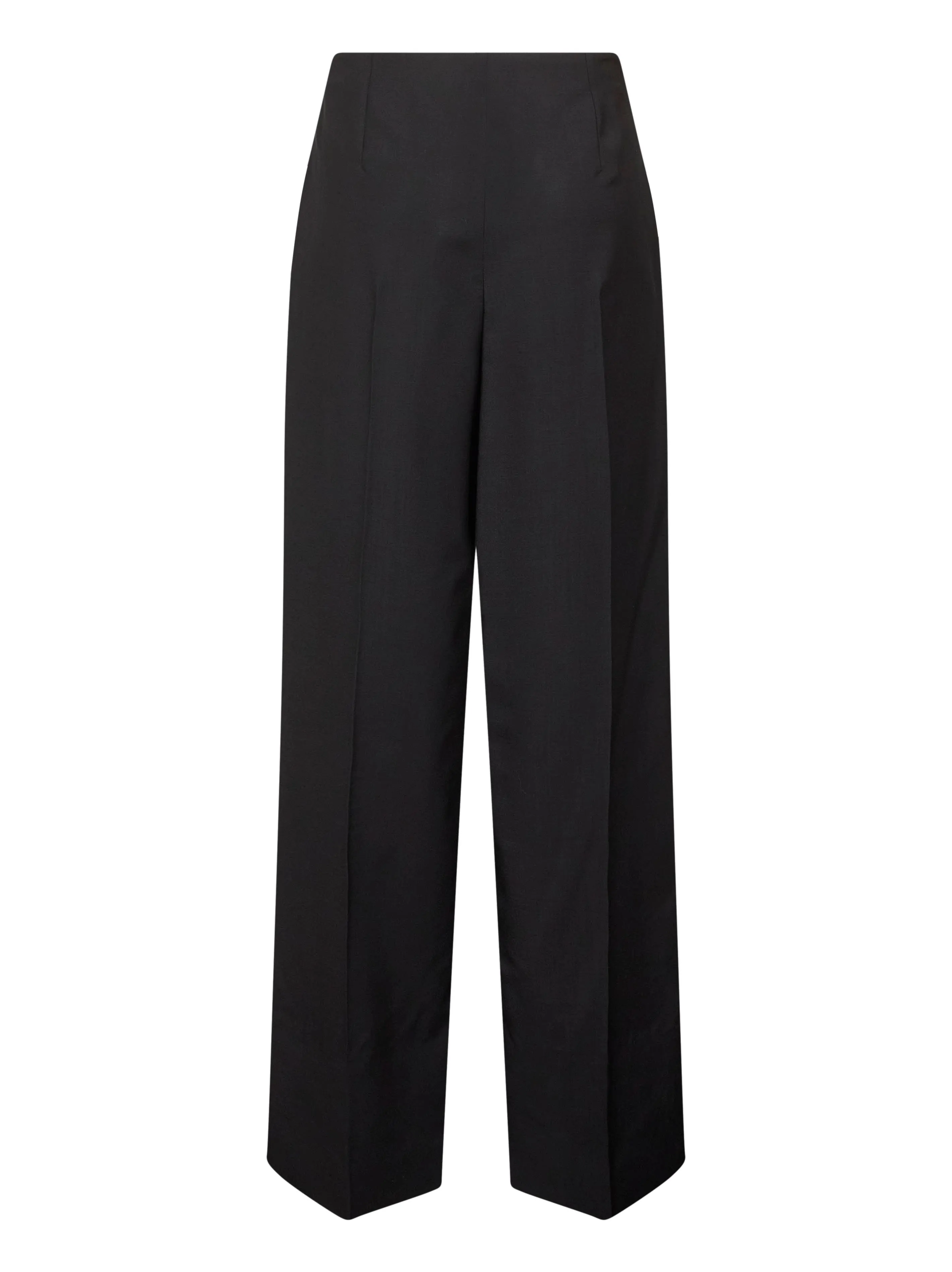 Black Wool and Mohair Wide-Leg Trousers sold by Lord & Taylor product image thumbnail 2