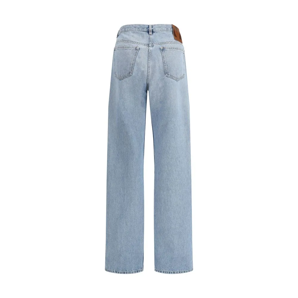 Cotton Five-Pocket Jeans sold by Lord & Taylor product image thumbnail 2