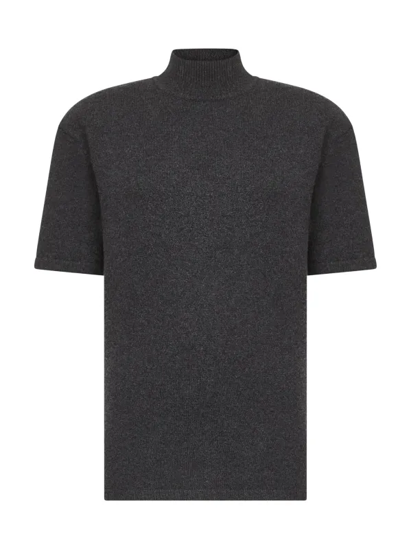 Grey Wool and Cashmere The Castagna Sweater made by Jacquemus