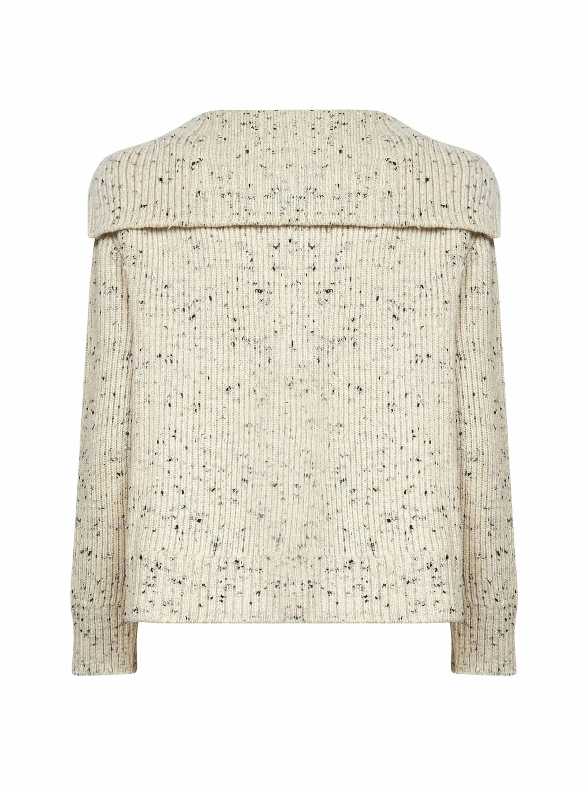 Dove English Rib Knit Wool Cardigan sold by Lord & Taylor product image thumbnail 2