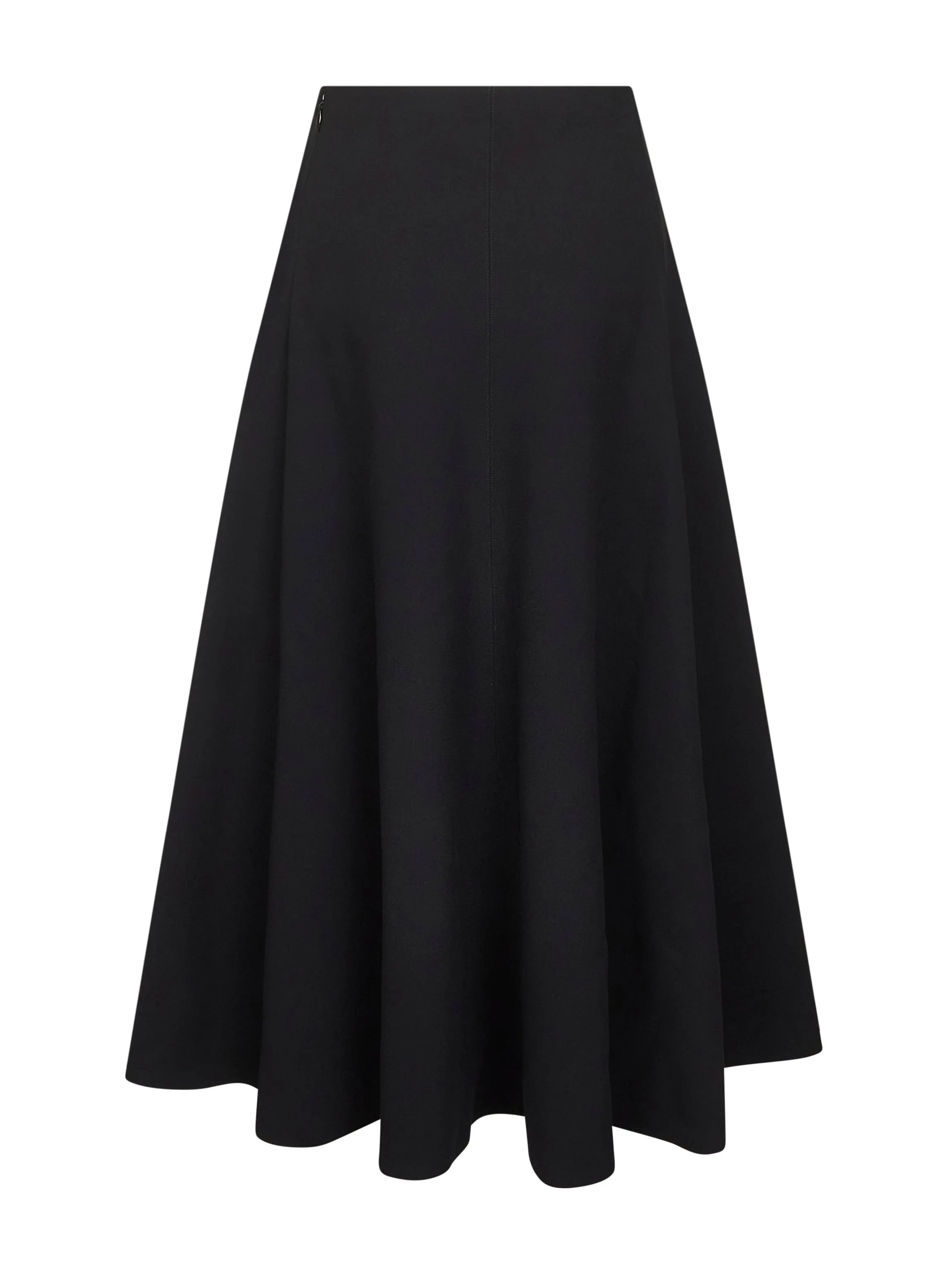Black The Triangle Flared Maxi Skirt sold by Lord & Taylor product image thumbnail 2