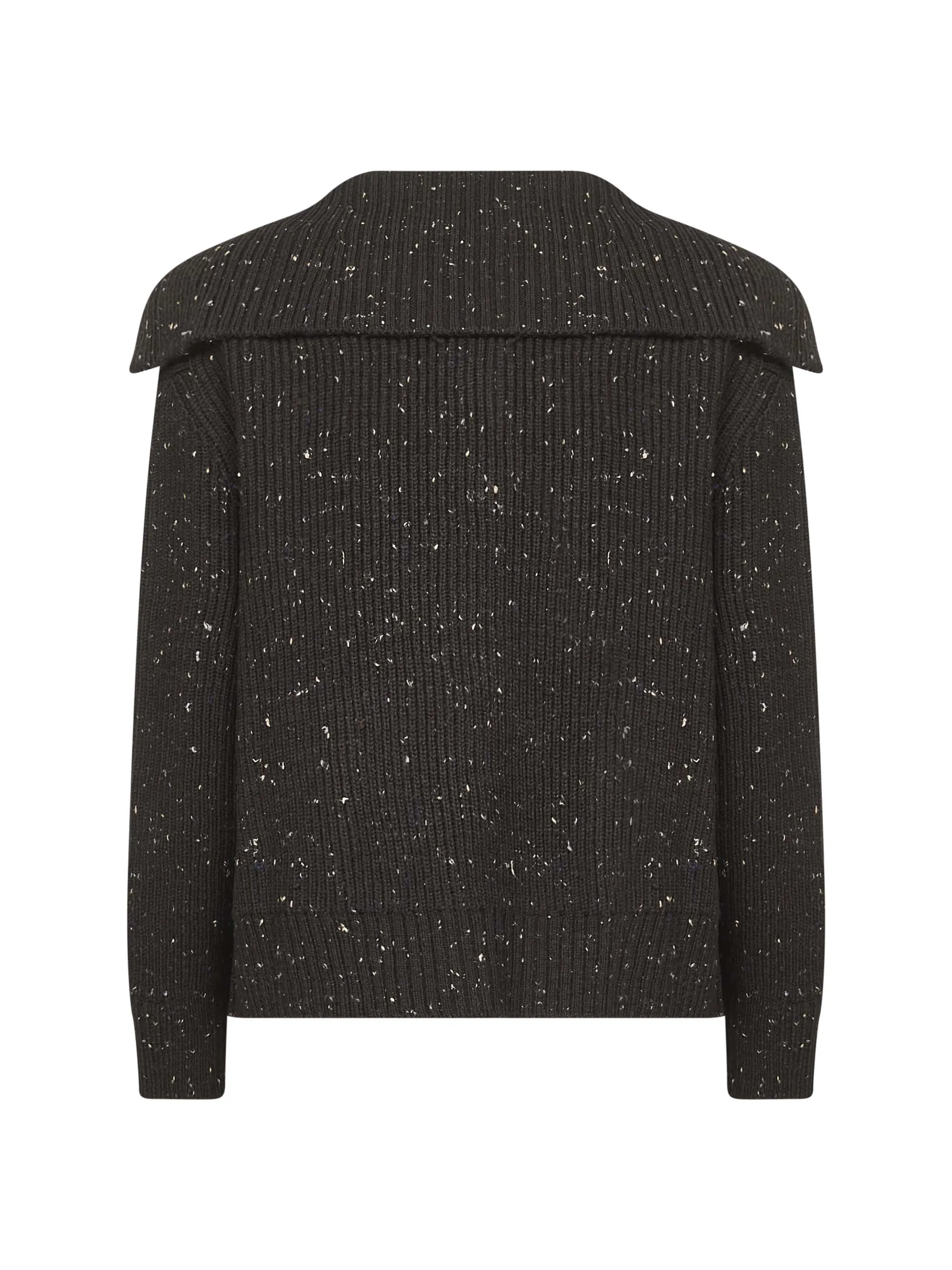 Fondant English Rib Knit Wool Cardigan sold by Lord & Taylor product image thumbnail 2