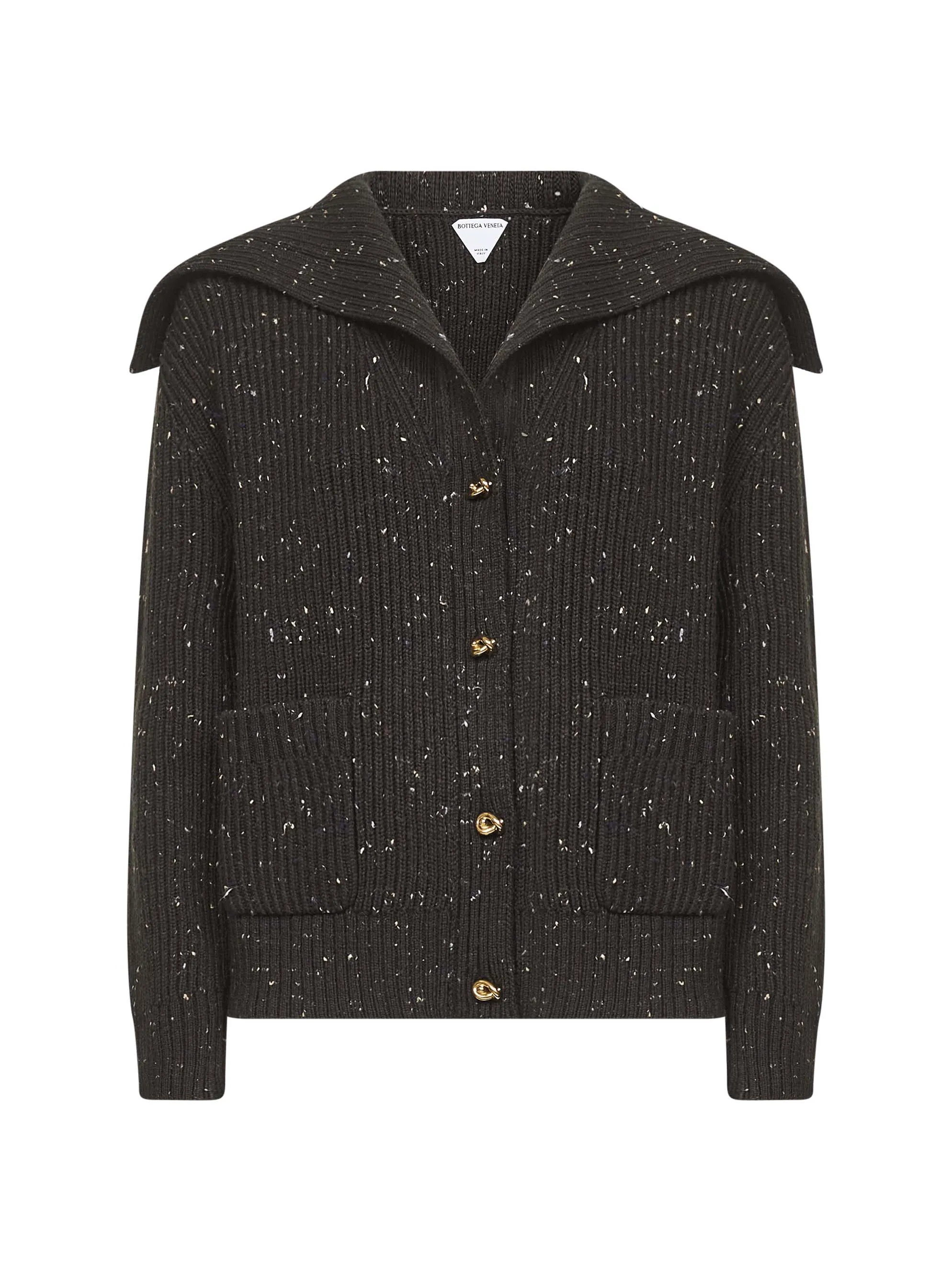 Fondant English Rib Knit Wool Cardigan sold by Lord & Taylor